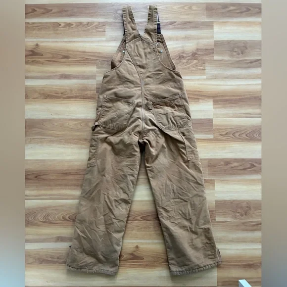 Vintage Carhartt Coveralls Bibs Size 34 X 30 - Picture 2 of 2